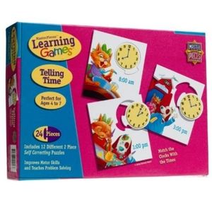 NIP MasterPieces Learning Games - Telling Time